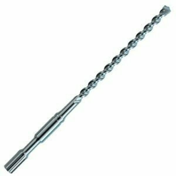 Champion Cutting Tool 1/2in x 22in CM97 Carbide Tipped Hammer Bit, Spline Shank, Single, 17in Usable Length, Champion CHA CM97-1/2X17X22